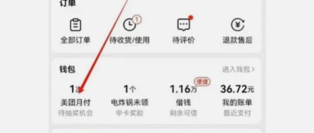 美团月付：可取现攻略