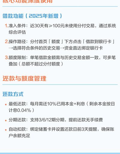 微信分付的钱怎么借出来用